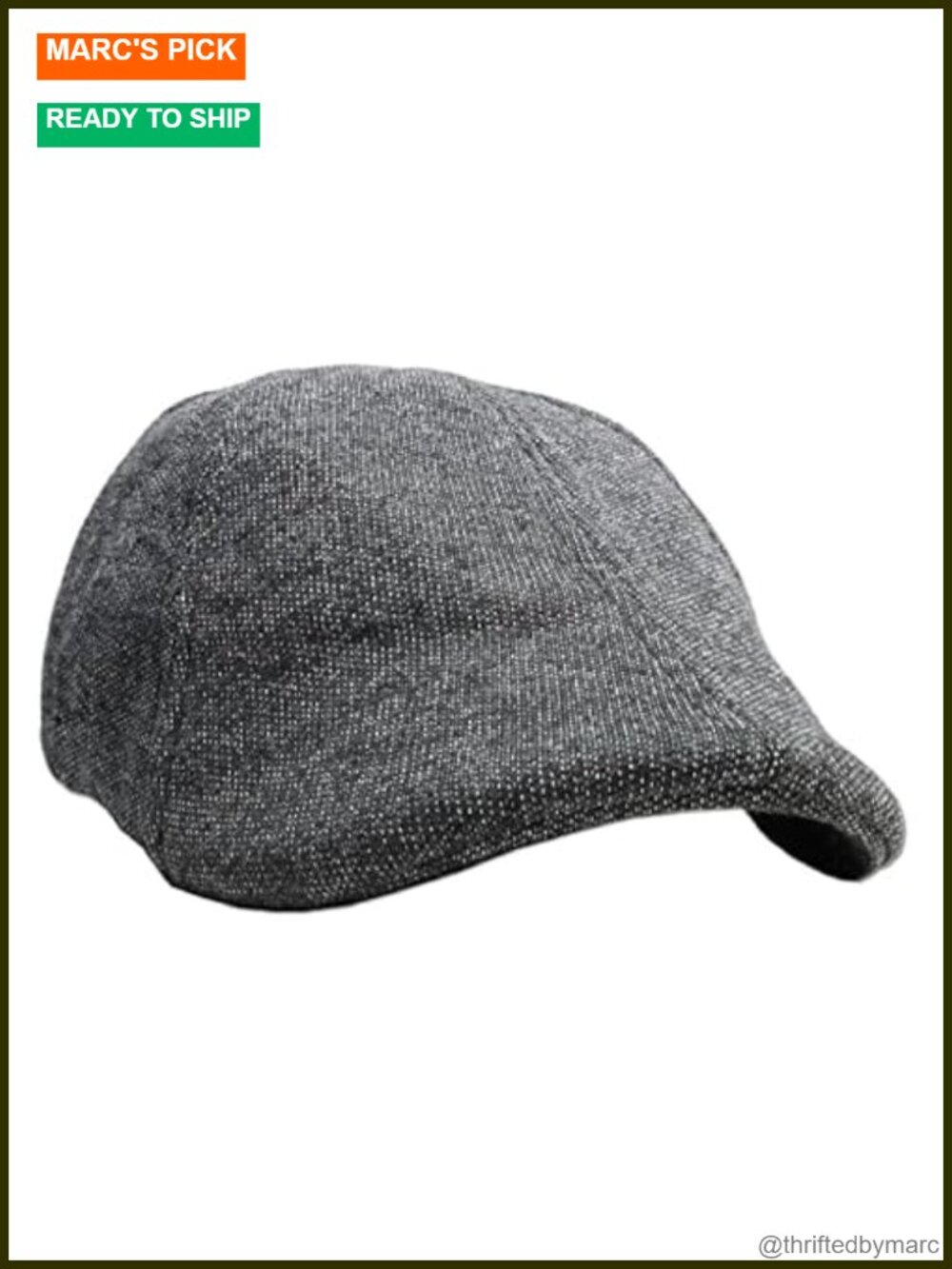 Newsboy Flat Cap for Men Fitted Cotton Hat Adjustable Scally Cap